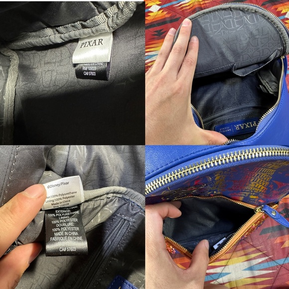 Danielle Nicole Disney Pixar COCO Blue Mini Backpack Lights Up! - Picture 5 of 6